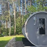 Agro Breza Nad Samym Jeziorem- Sauna Ogrodowa Jaktstuga Lipusz