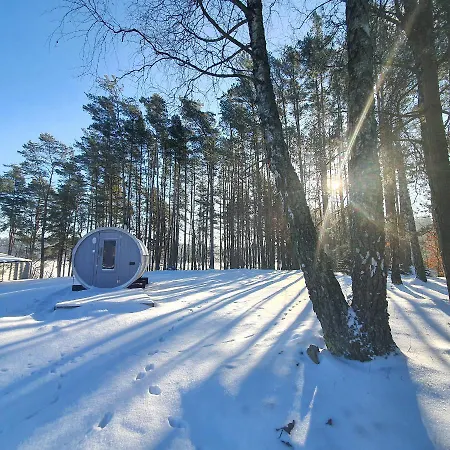 Lodge Agro Breza Nad Samym Jeziorem- Sauna Ogrodowa Lipusz