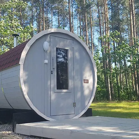 Agro Breza Nad Samym Jeziorem- Sauna Ogrodowa Lodge