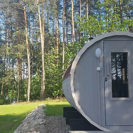 Agro Breza Nad Samym Jeziorem- Sauna Ogrodowa Lodge Lipusz