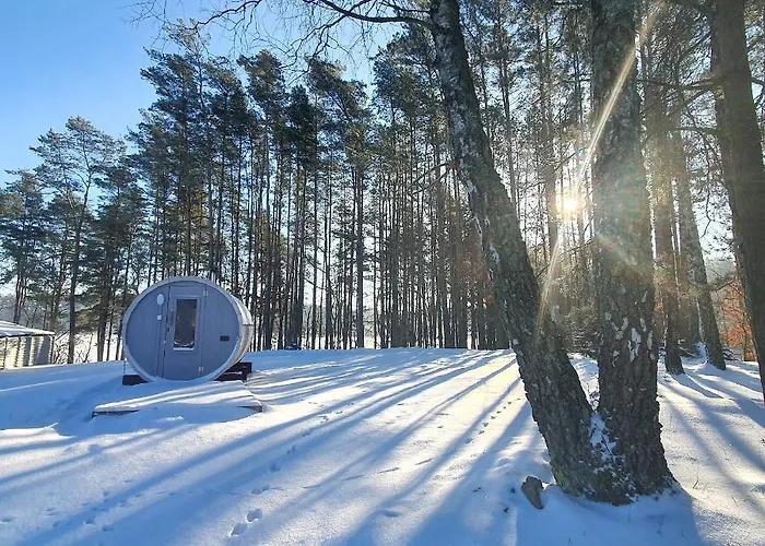 Jaktstuga Agro Breza Nad Samym Jeziorem- Sauna Ogrodowa Lipusz