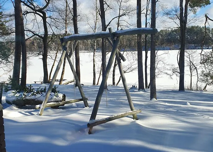 Jaktstuga Agro Breza Nad Samym Jeziorem- Sauna Ogrodowa Lipusz