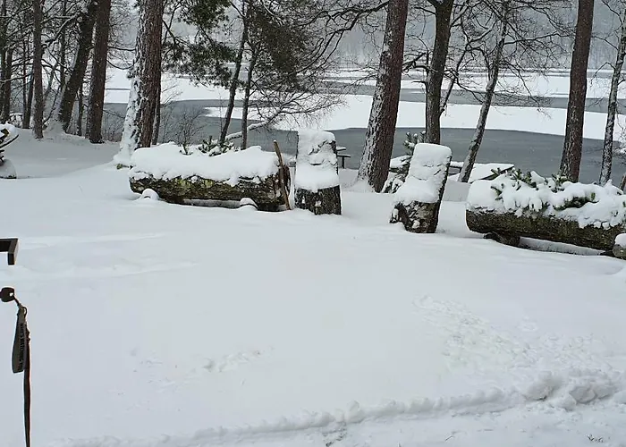 Jaktstuga Agro Breza Nad Samym Jeziorem- Sauna Ogrodowa Lipusz