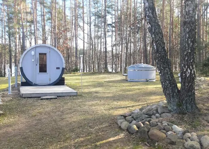 Agro Breza Nad Samym Jeziorem- Sauna Ogrodowa Jaktstuga