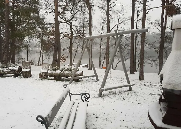 Jaktstuga Agro Breza Nad Samym Jeziorem- Sauna Ogrodowa Lipusz