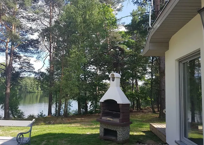 Jaktstuga Agro Breza Nad Samym Jeziorem- Sauna Ogrodowa *