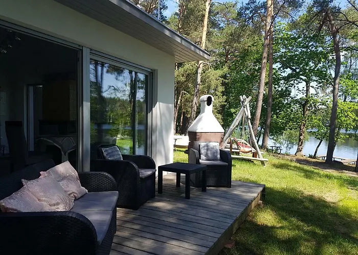 Jaktstuga Agro Breza Nad Samym Jeziorem- Sauna Ogrodowa Lipusz